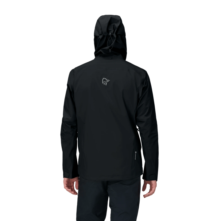 Norrøna Men's Falketind GORE-TEX Jacket Caviar Black | Buy Norrøna